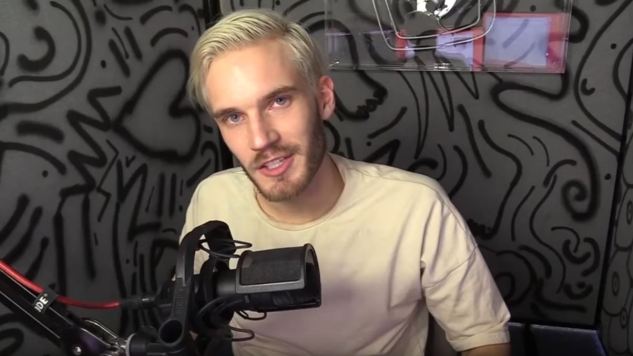 PewDiePie Dyes Hair Blue for Charity - wide 6